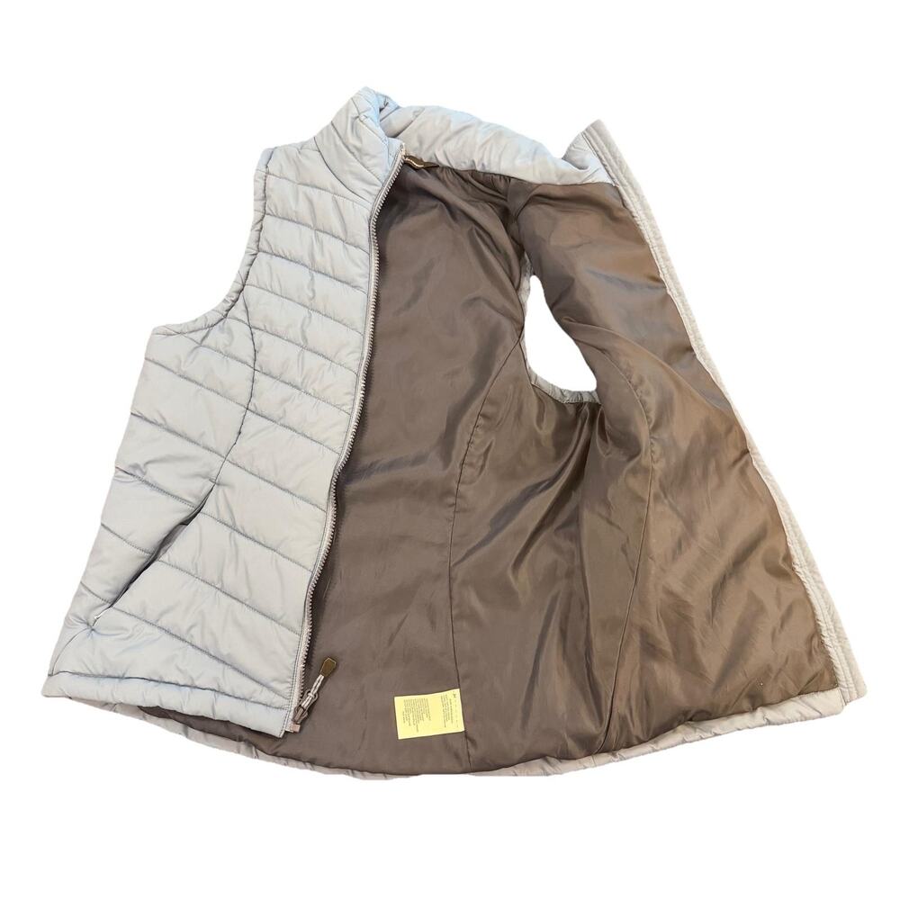 DSG Quilted Puffer Vest Blue Women's Size Small Walking Active Light - Picture 4 of 12